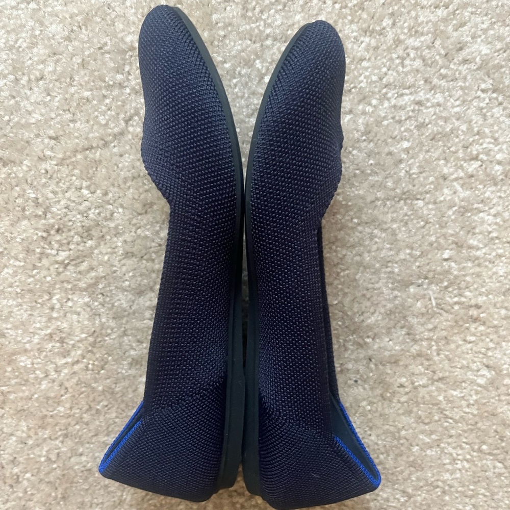 Retired Maritime Navy Rothy Flat Shoes Size 6 - Picture 4 of 8